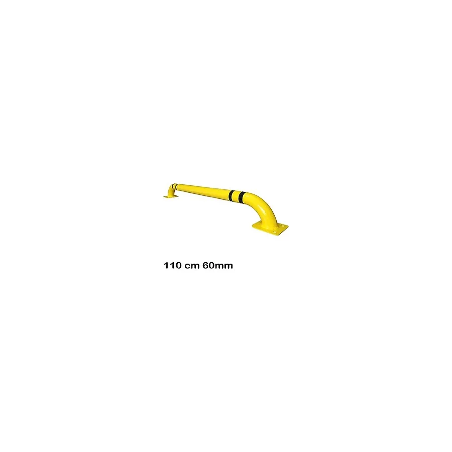Araç Bariyeri Otopark Ayırıcı Araç Stoperi Yaslama Demiri Bariyeri 110Cm Ø60mm 2.5Mm