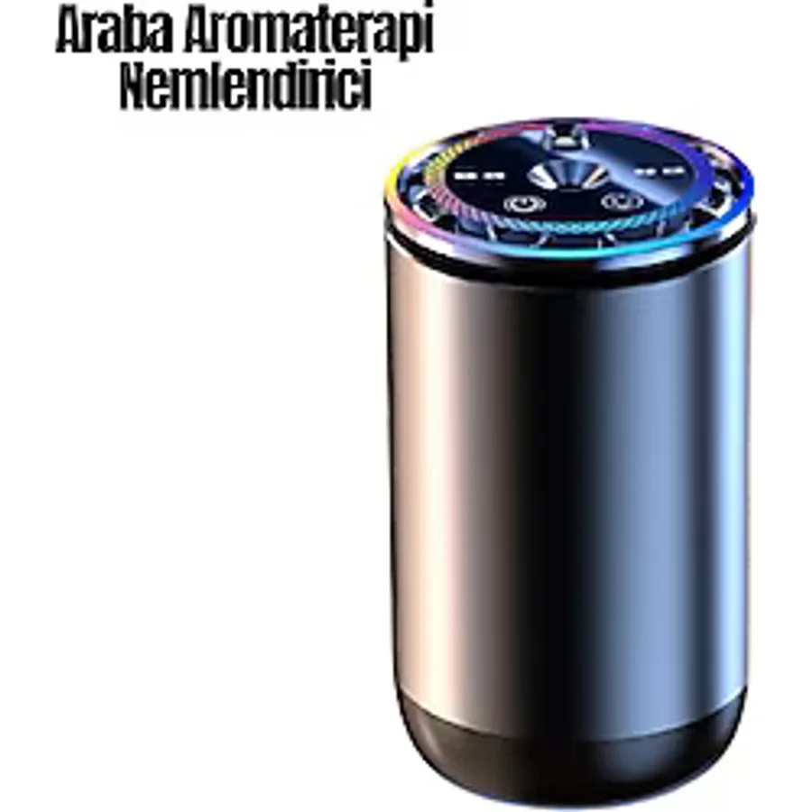 Araç Içi Difüzör Nemlendirici ve Aromaterapi Özellikli