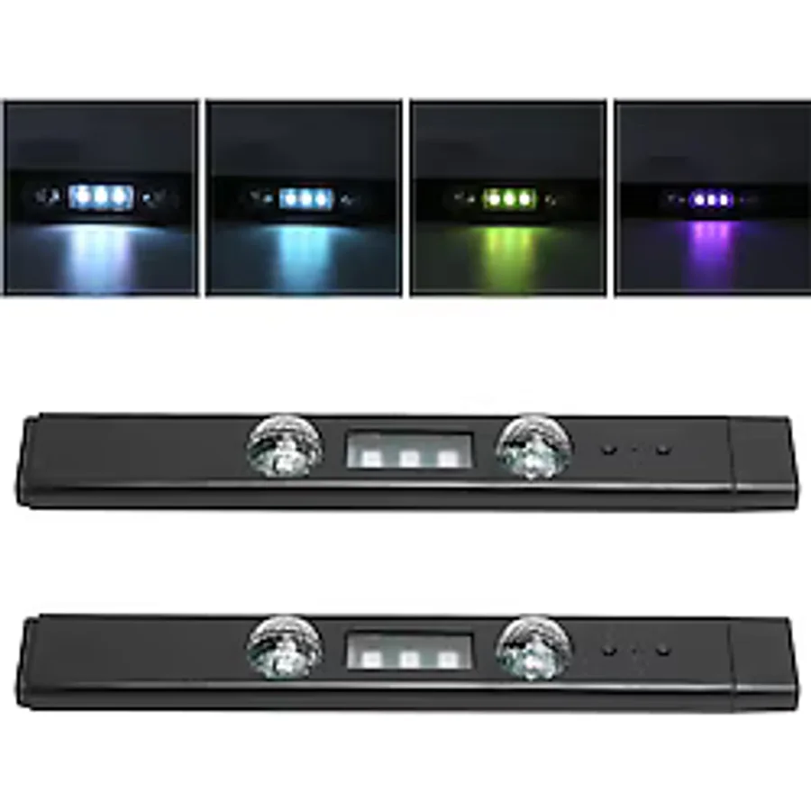 Araç İçi Kumandalı Sese Duyarlı 22 Cm Çubuk Usb Led Tavan Aydınlatması Ayak Altı Led