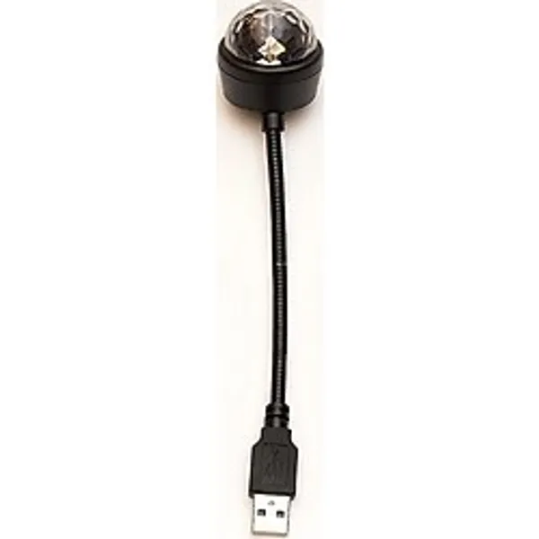 Araç İçi Led Işık Usb Disko Topu Çok Renkli 9 Modlu Tavan Ve Ayak Altı Aydınlatma Ses Kontrollü Mini Projektör Parti Atmosfer Lambası