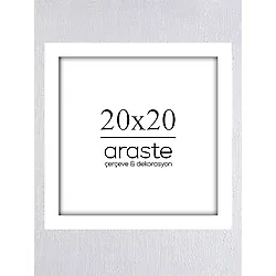 Araste Çerçeve & Dekorasyon 20x20 Çerçeve ( Postersiz) - Bos1006
