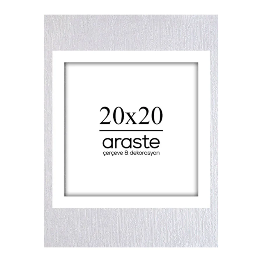 Araste Çerçeve & Dekorasyon 20x20 Çerçeve ( Postersiz) - Bos1006