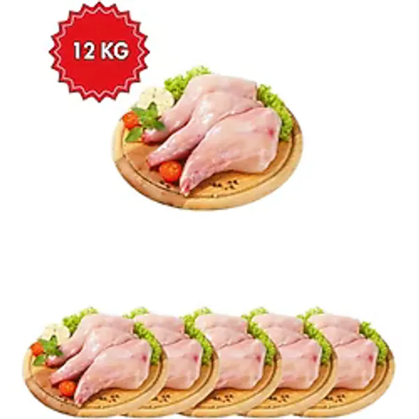 Araz Et Ayvat Tavşan Eti 12 Kg - Taze Ve Besleyici Beyaz Et