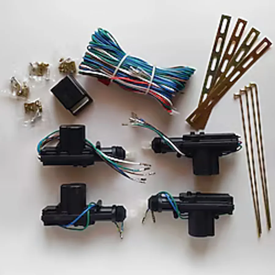 Arcars Oto Merkezi Kilit Sistemi (12V) 4 Kapi Seti / Kumandasiz