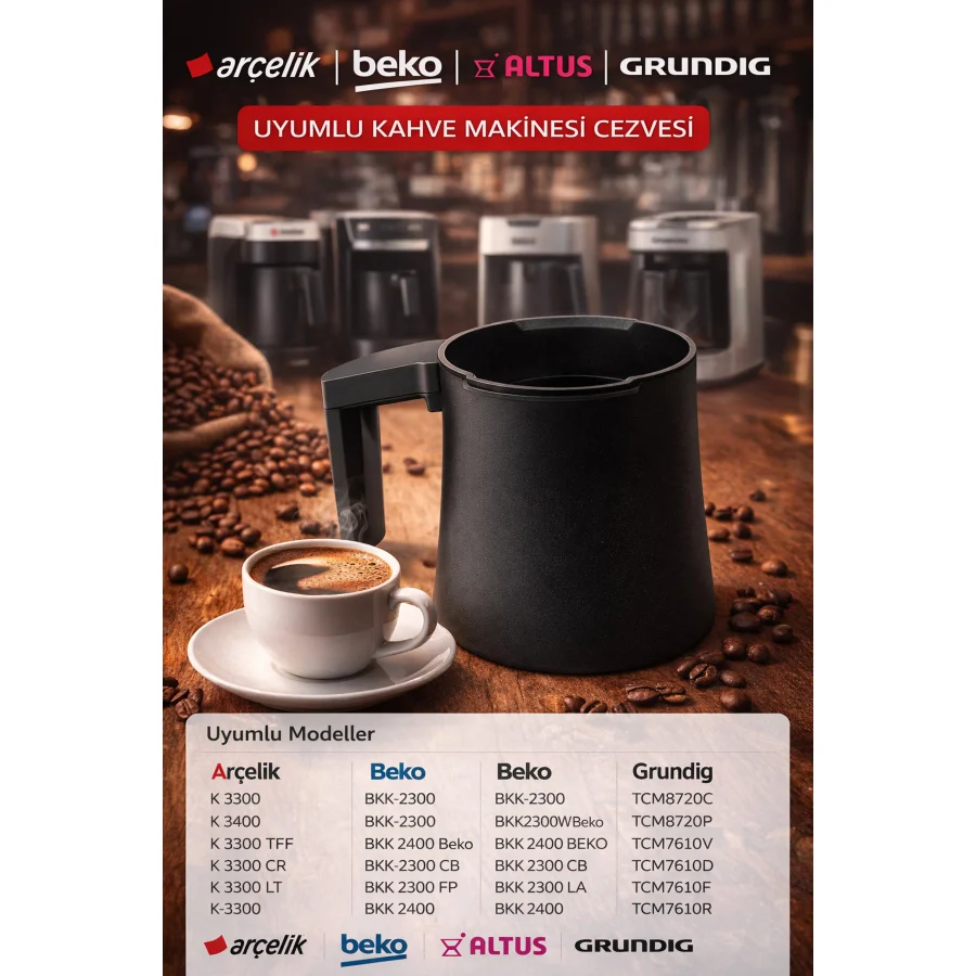 Arçelik Beko Grundig Türk Kahvesi Kahve Makinesi CEZVE 3583500100