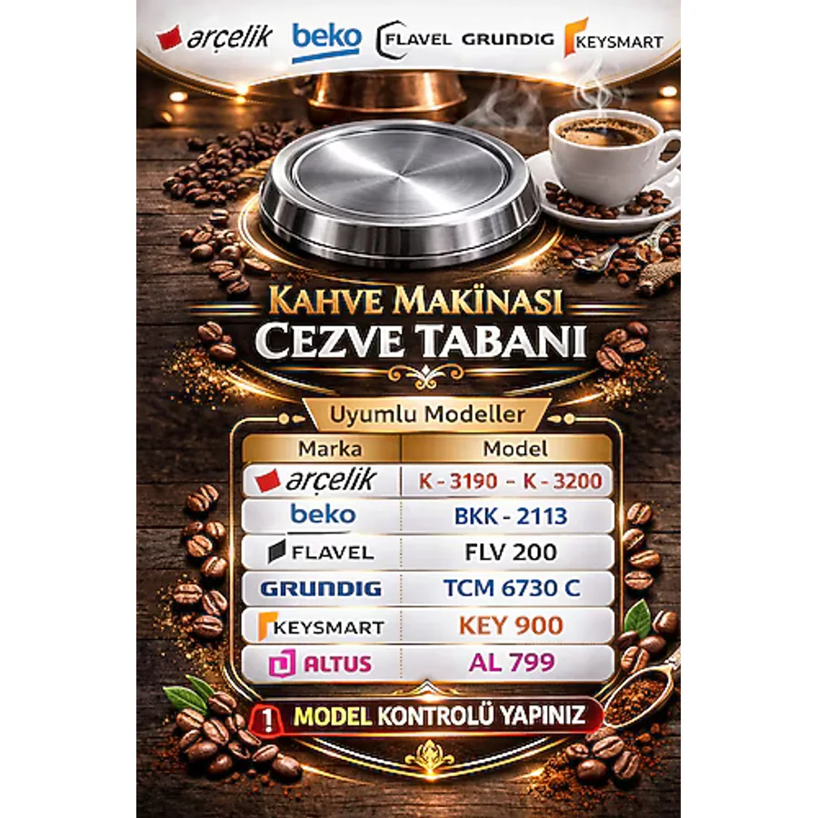 Arçelik Cezve Tabanı - Telve