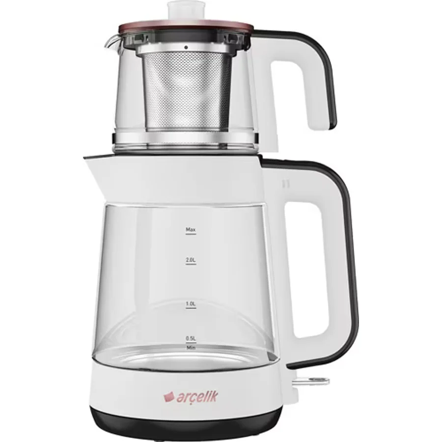 Arçelik CM 6964 Resital 1900 W Cam Demlikli Çay Makinesi