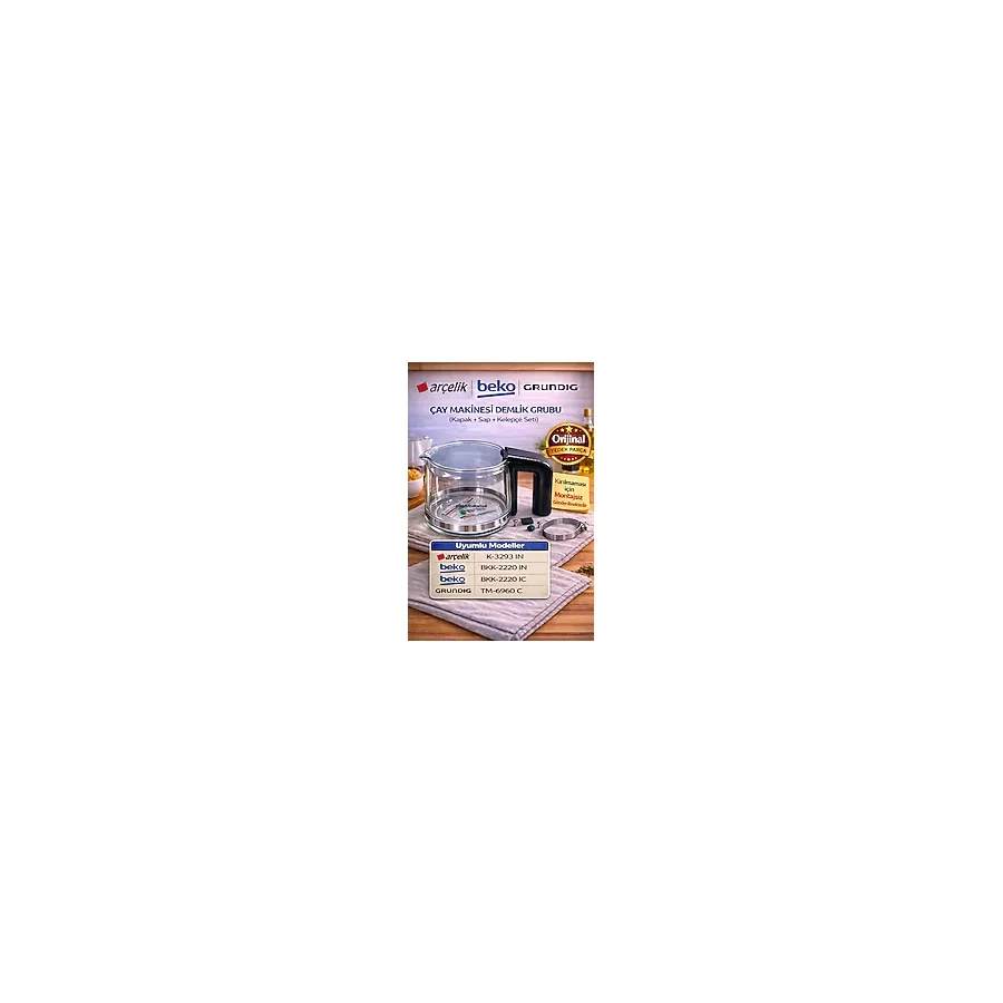 Arçelik K 3293 Ic Çay Makinesi Cam Demlik Karaf Sürahi 9197063481