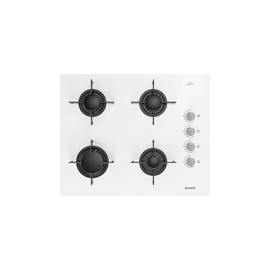 Arçelik OCD T 651 EB Beyaz Cam Ankastre Ocak