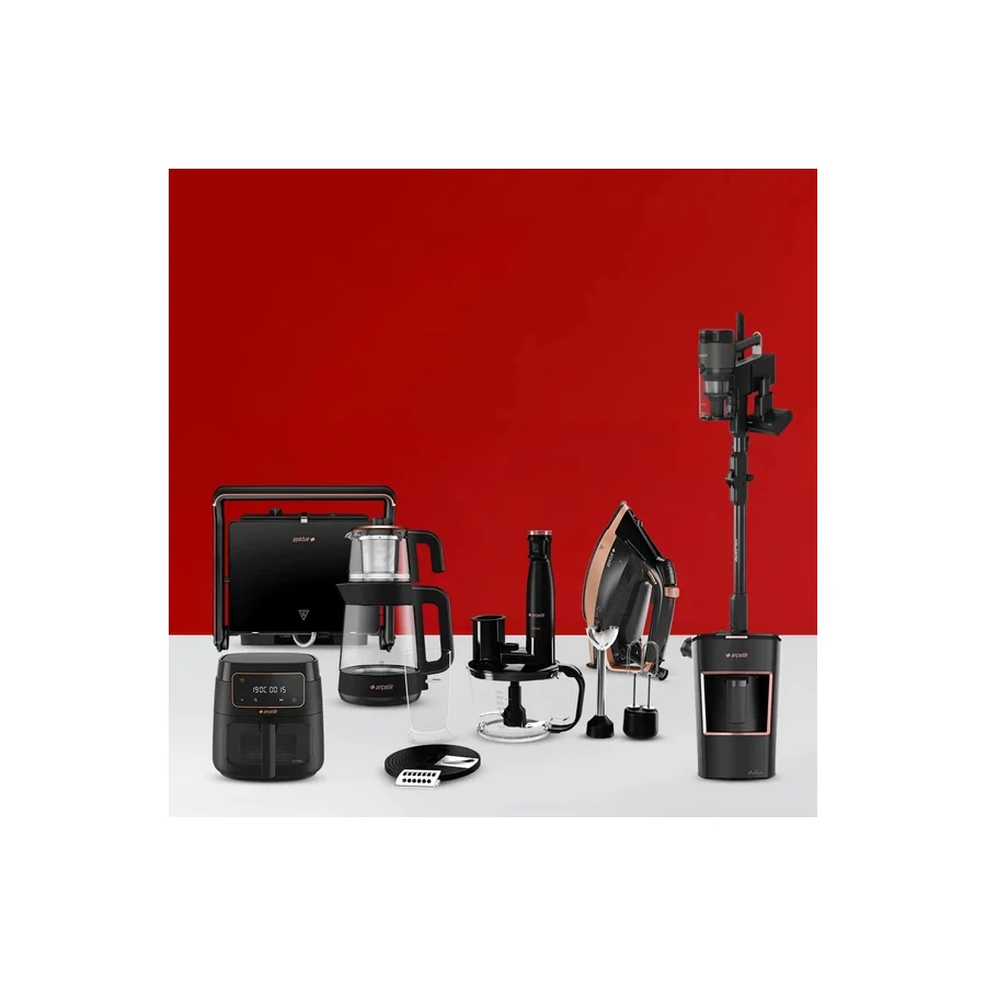 Arçelik Siyah Premium Tam Set