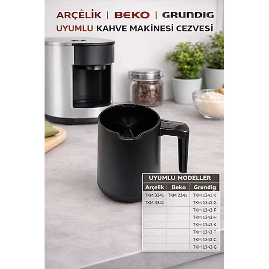 Arçelik TKM 3341 Cezve Yedek Parça
