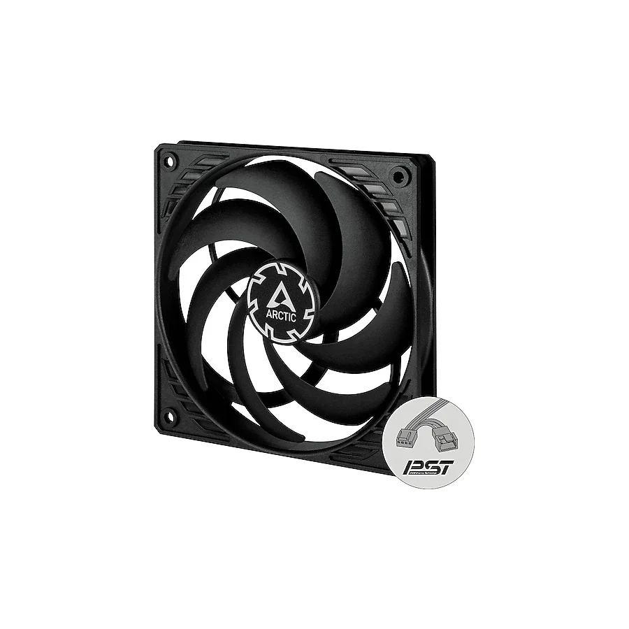Arctic P12 Slim PWM PST ACFAN00187A Siyah 12 cm Kasa Fanı