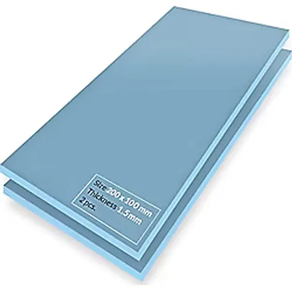 ARCTIC TP-3: Üstün Performanslı Termal Ped, 200 x 100 x 1,5 mm (Performans Kaybı Olmadan 2,0 mm'ye Kadar İstiflenebilir), 2 Adet - Yüksek Performans, Özellikle Yumuşak, İdeal Boşluk Doldurucu, Köprü