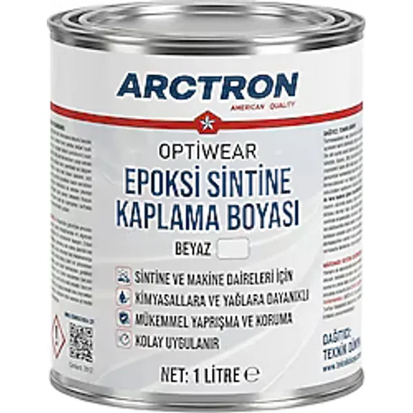 Arctron Optiwear 1 kg Sintine Epoksi Boya