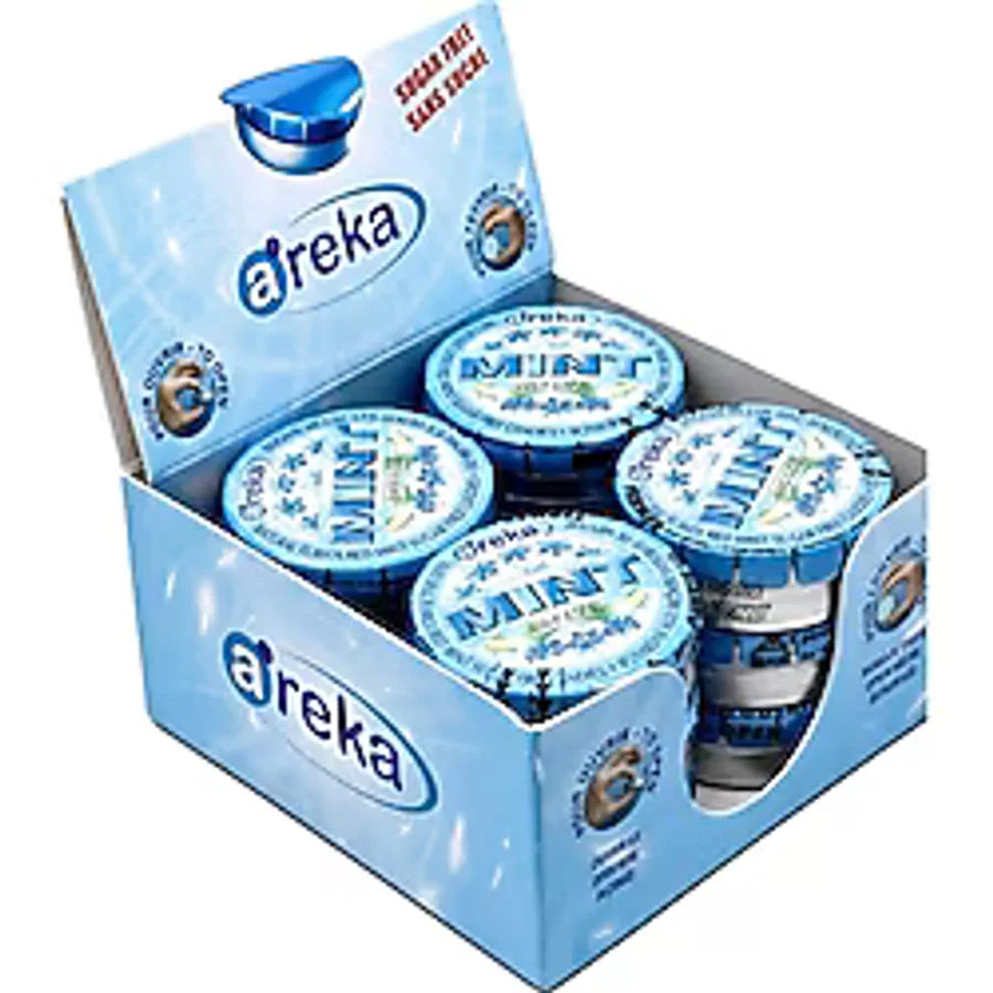 Areka Mint Naneli Şeker 12'li Teneke Kutu - 11,5 gr