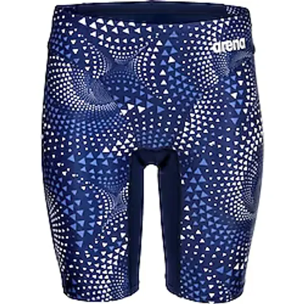 ARENA Boy's Fireflow Swim Jammer Erkek Çocuk Yüzücü Mayo, 12-13 Yaş, 010408700, Navy Team Navy, Erkek Çocuk