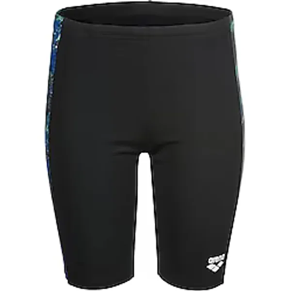 ARENA Draft Swim Jammer Erkek Çocuk Jammer Mayo,Black Blue 14-15 Yaş
