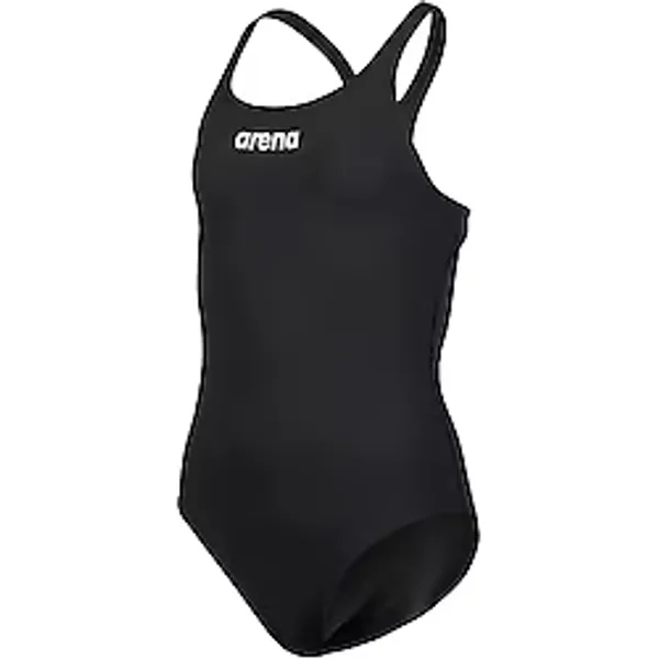 Arena Girl's Team Swimsuit Swim Pro Solid L Kız Çocuk Yüzücü Mayo Siyah 005755550