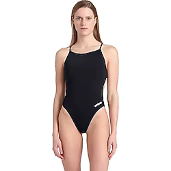 Arena Swimsuit Lace Back Solid 004651 Kadın Mayo