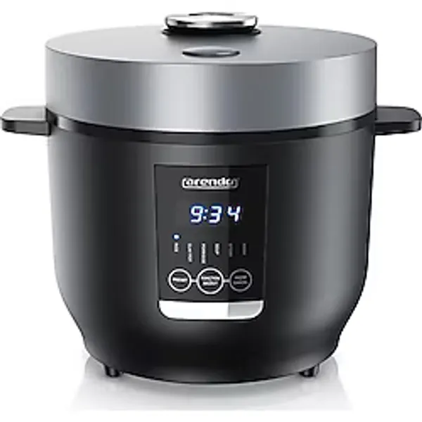 Arendo 2l Pilav Pişirici, Buharlı, Yapışmaz Kaplamalı, Dijital Ekranlı, 5 Programlı, 350w - Beyaz