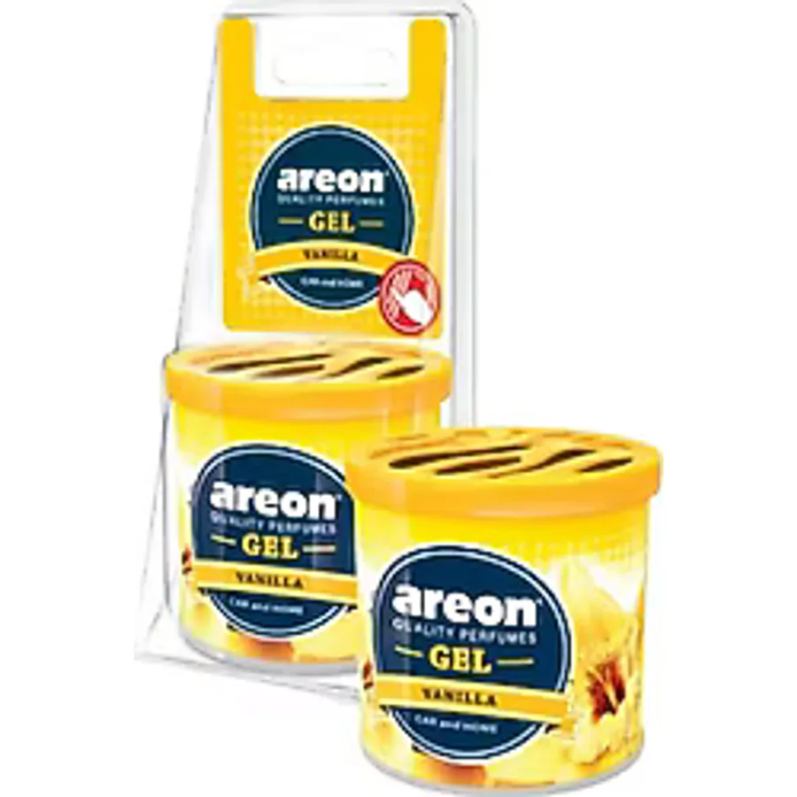 Areon Gel Can Blister Vanilla Bardaklık Oto Kokusu
