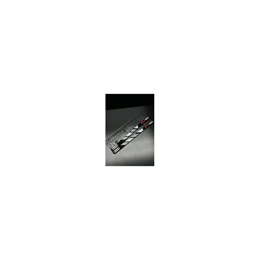ARGECNC 5D LÜX AUDİ SPORT KABARTMA TAKMATİK PLEKSİ PLAKALIK