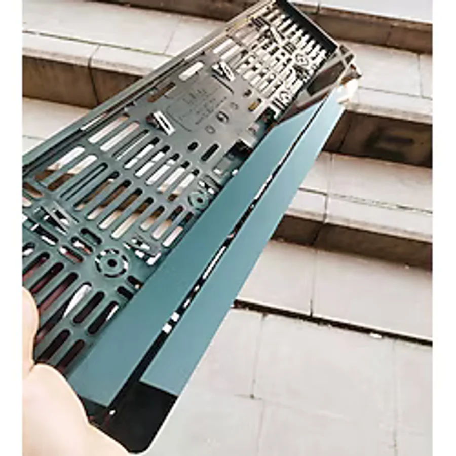 ARGECNC Oto plakalık lazer kesim düz piano black yazısız pleksi plakalık