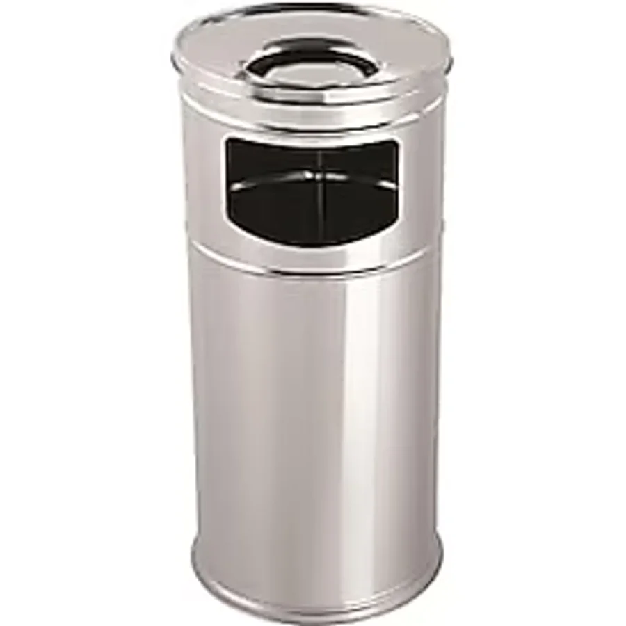 Arı Metal 1202 Paslanmaz Kolon Küllük 15 Litre