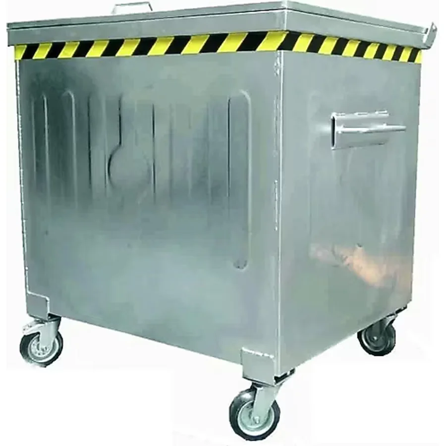 Arı Metal 7431 800 lt Metal Çöp Konteyneri