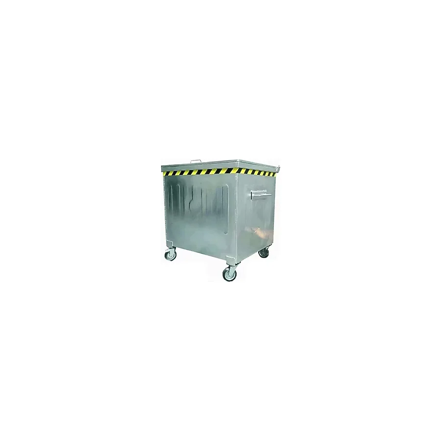 Arı Metal 7433 400 lt Metal Galvaniz Çöp Konteyneri