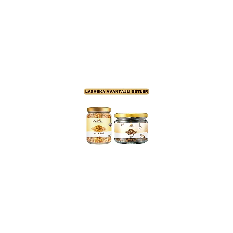 Arı Poleni 100g & Arı Ekmeği 100g Set Kuru -Laraska Avantajlı Setler