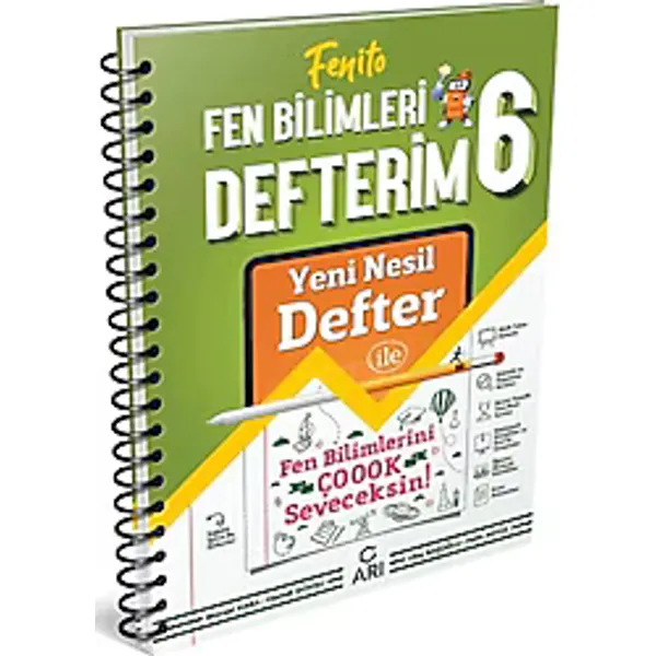 Arı Yayıncılık 6. Sınıf Fen Bilimleri Akıllı Defter
