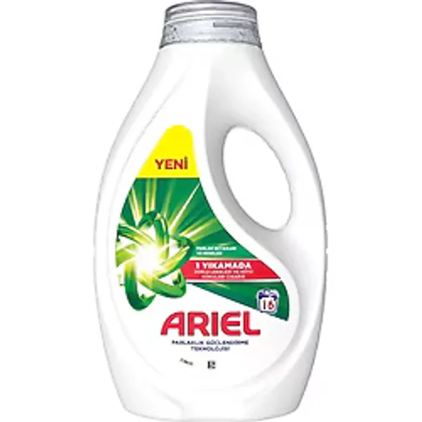Ariel Dağ Esintisi Beyazlar ve Renkliler için Sıvı Deterjan 16 Yıkama 720 ml
