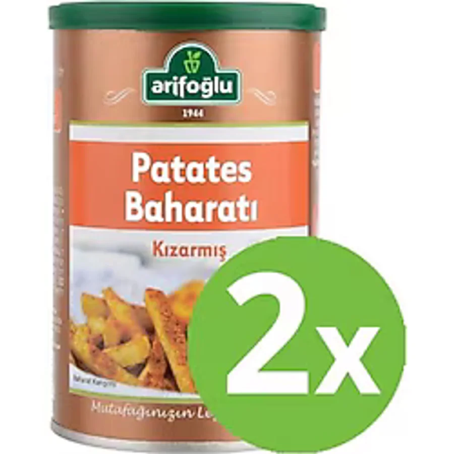 Arifoğlu 200 gr 2'li Teneke Kızarmış Patates Baharatı