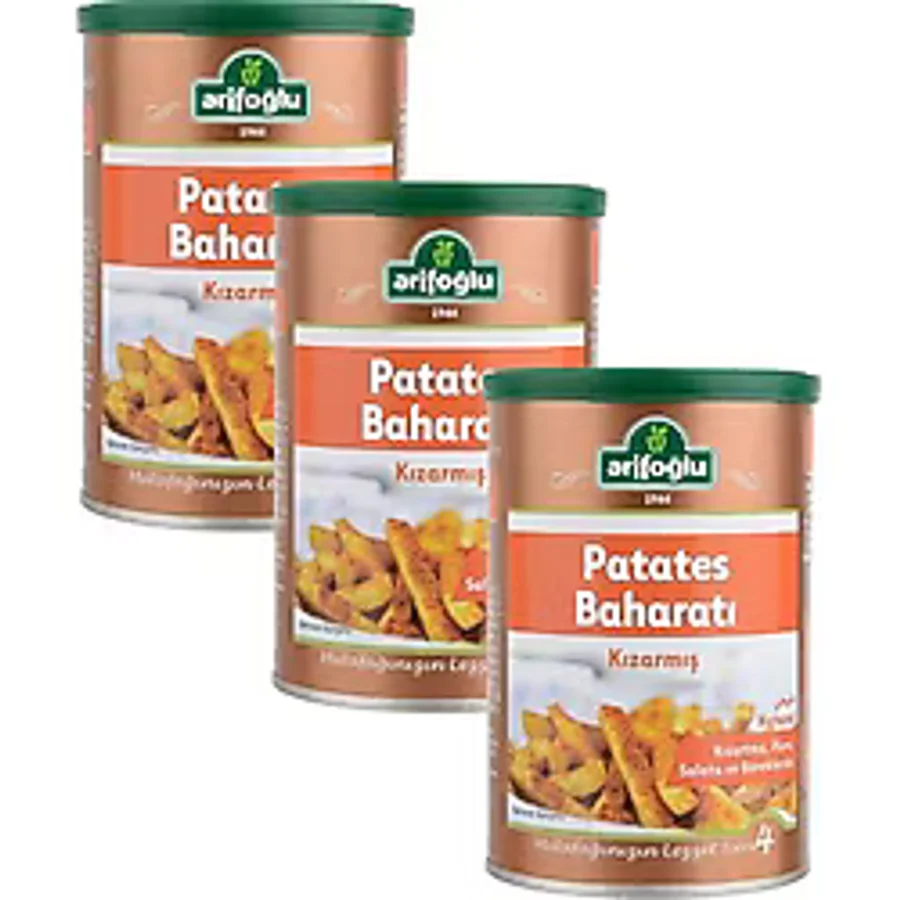 Arifoğlu 3 Adet Kızarmış Patates Baharatı 200 gr