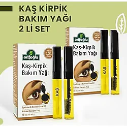 Arifoğlu Kaş ve Kirpik için 20 ml 2 Adet Bitkisel Bakım Yağı