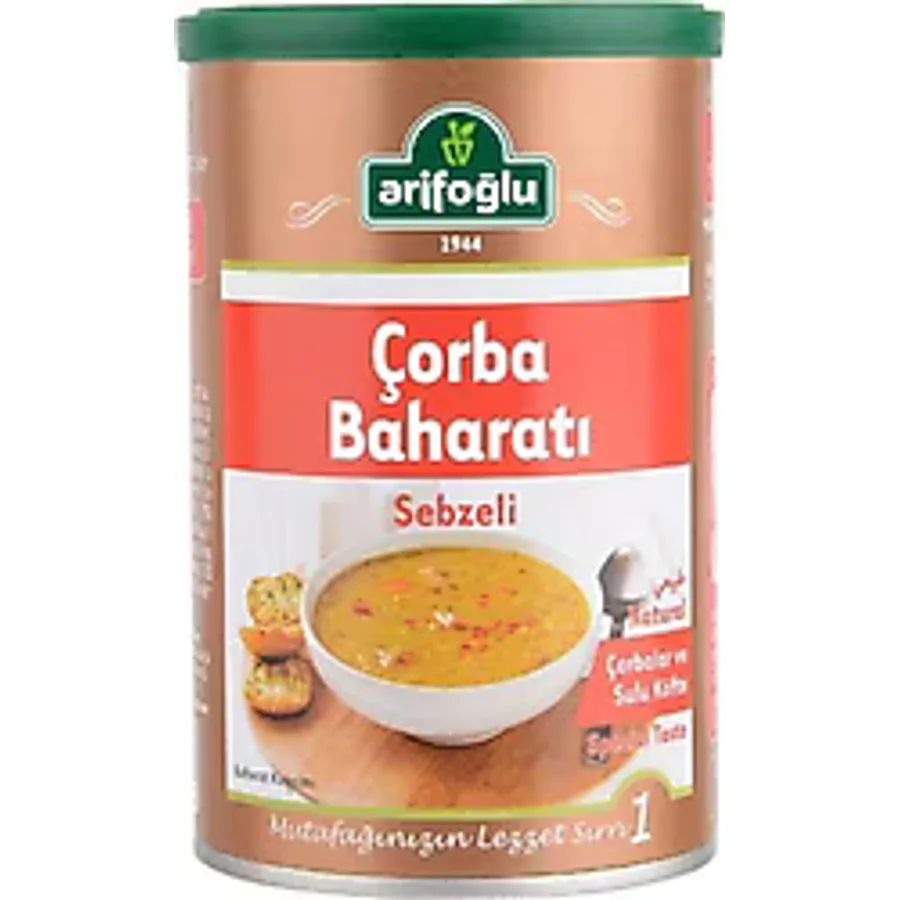 Arifoğlu Sebzeli Çorba Baharatı Teneke 150 gr