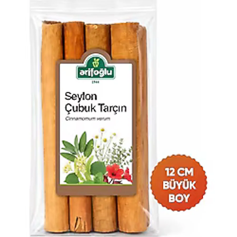 Arifoğlu Seylan Çubuk Tarçın 80 G Yüksek Aroma ile Doğal ve Katkısız Baharat - 80 gr