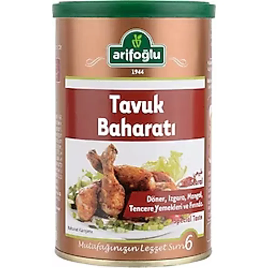 Arifoğlu Tavuk Baharatı Teneke 180 gr