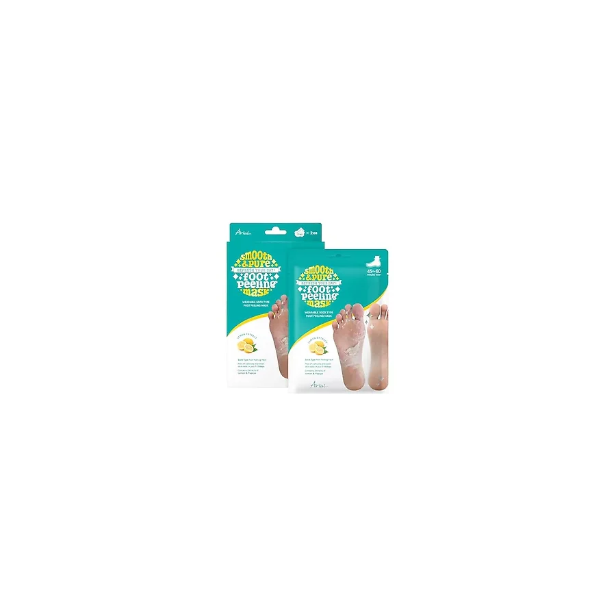 Ariul Smooth & Pure Foot Peeling Mask Sheet 2 Pairs - Çorap Tipi Yenileyici Ayak Peeling Maskesi 2 çift