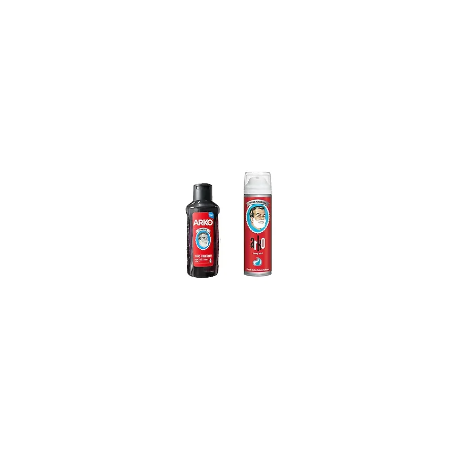 Arko 60. Yıl Özel Efsane Berber Sabunu Kokulu Tıraş Jeli 200 Ml + 255 Ml Kolonya