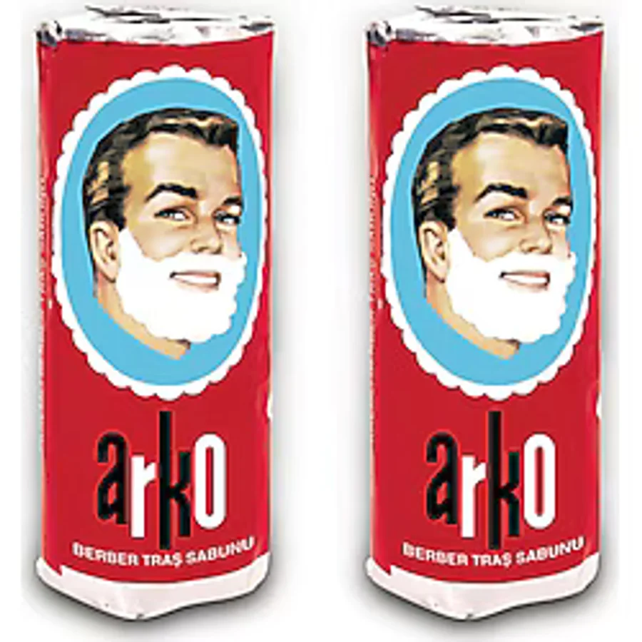 Arko Kremli Berber 75 gr 2 Adet Tıraş Sabunu