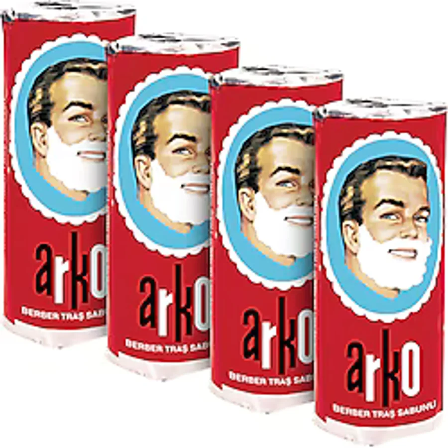 Arko Kremli Berber 75 gr 4 Adet Tıraş Sabunu