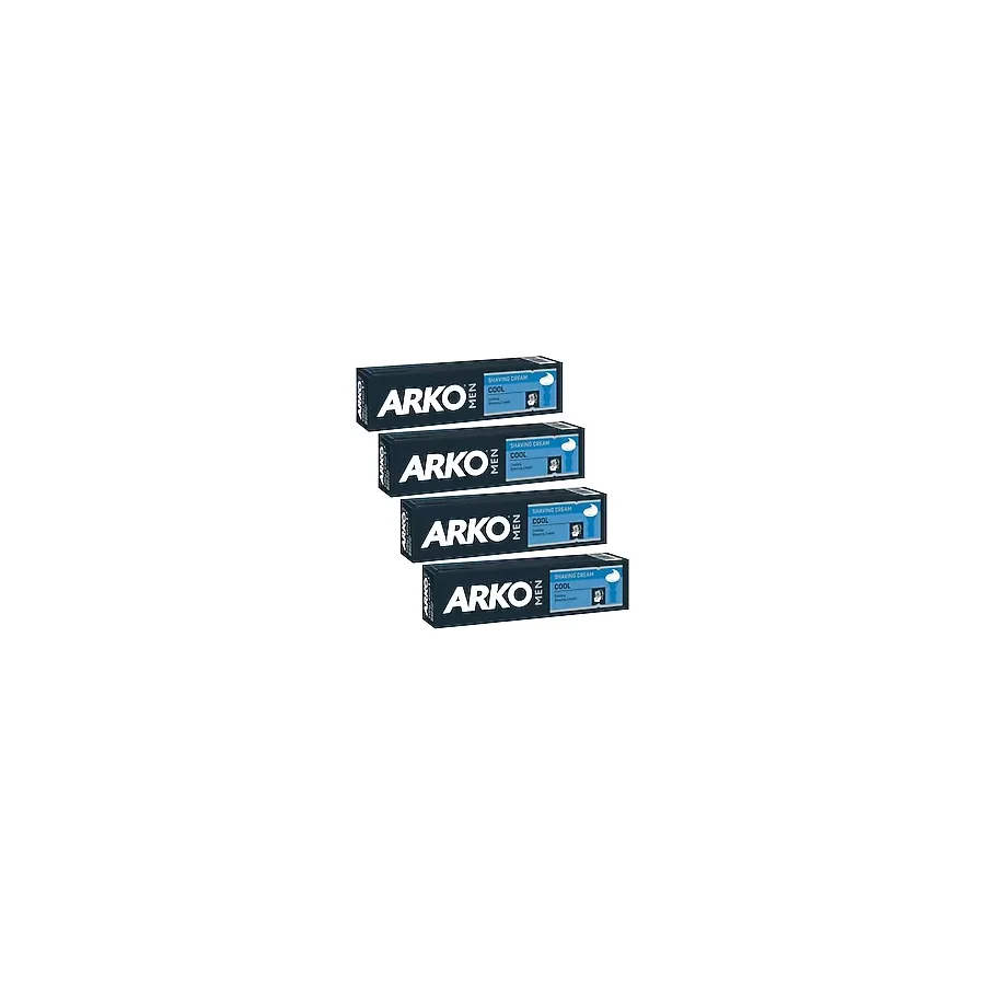 Arko Men Cool Tıraş Kremi 90gr 86 ml x 4