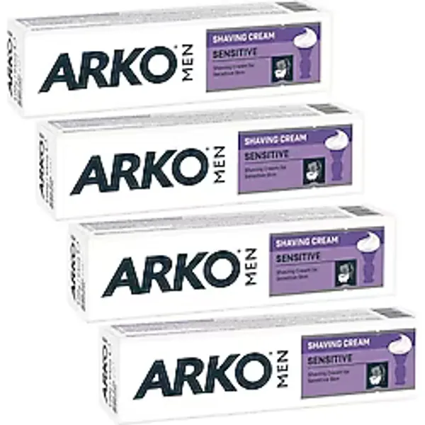 Arko Men Tıraş Kremi Sensitive 90 ml 4 Adet