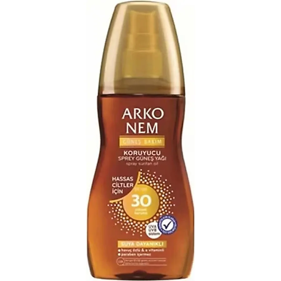 Arko Nem Koruyucu Güneş Yağı Spf 30 150 Ml Sprey