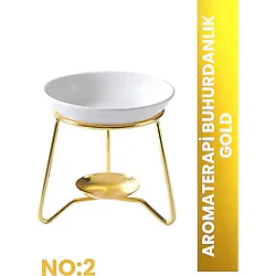 Aromaterapi Buhurdanlık No: 2 Altın