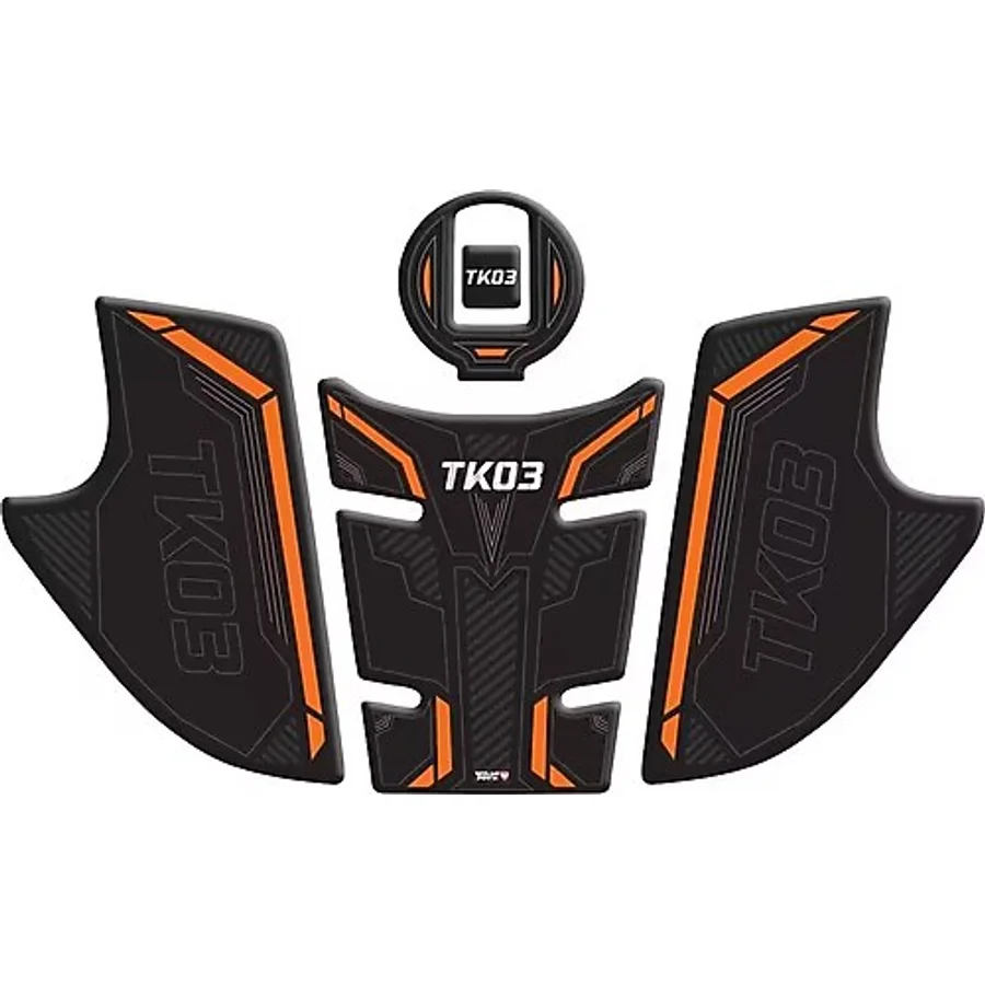 Arora AR-06 Turuncu Tank Pad Redline Grafik