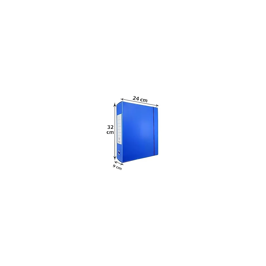 Arşiv ve Proje Kutusu 24x32x9cm Mavi 25'li