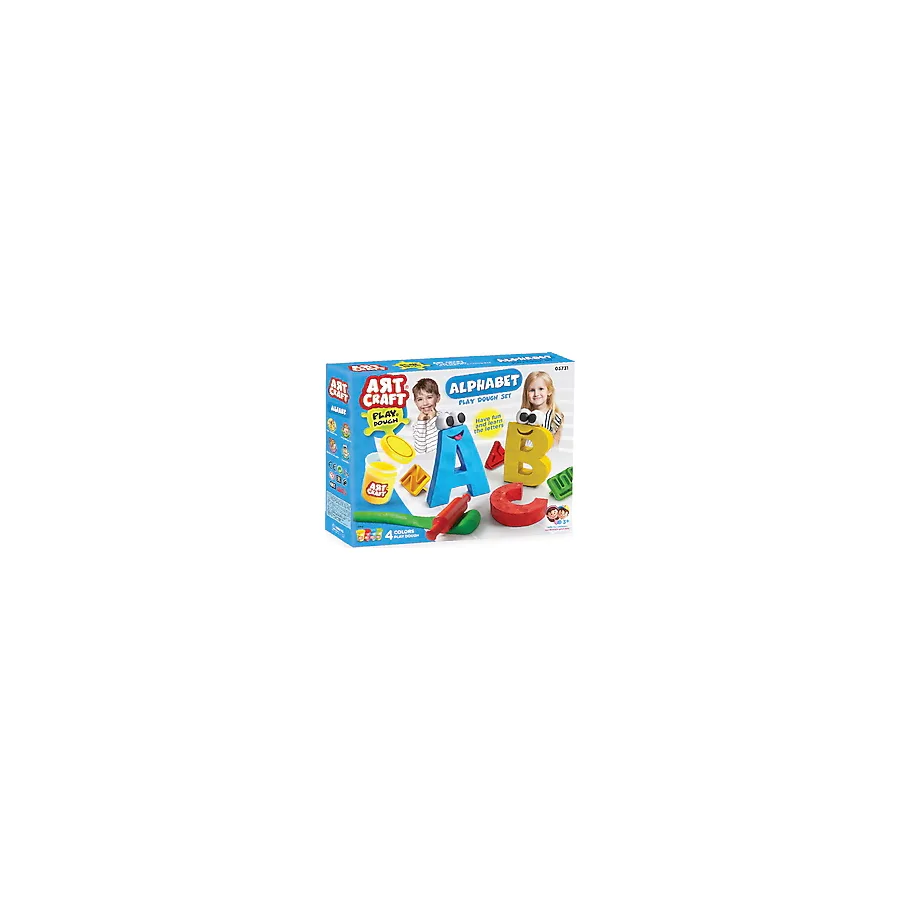 Art Craft Alfabe Oyun Hamuru Seti 224 gr 03731
